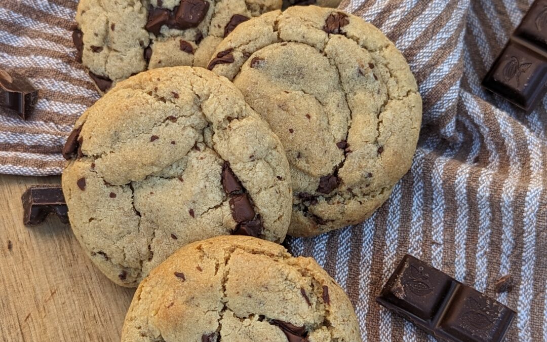 Cookies M. Marcipan & Mørk Chokolade